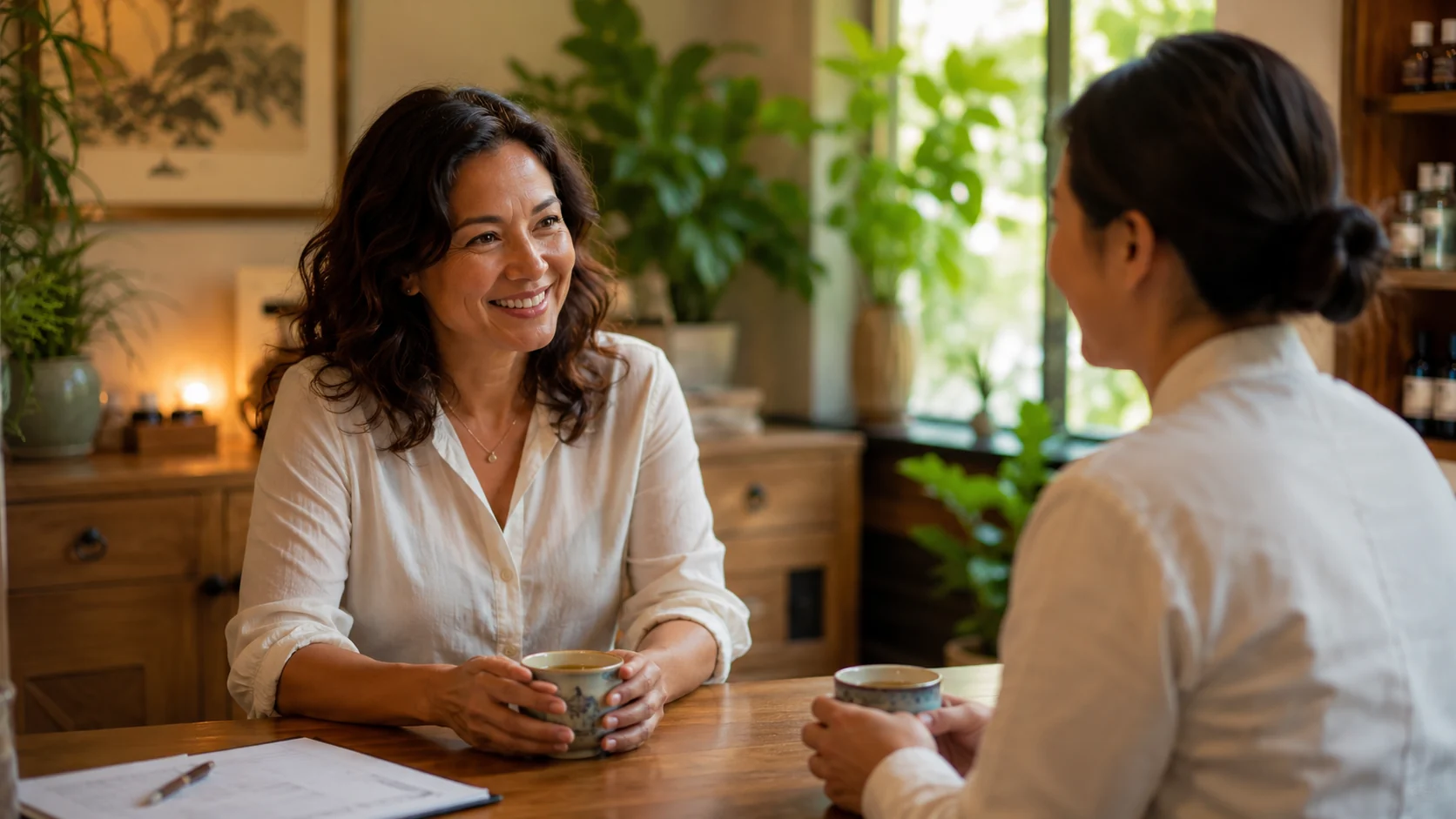 Consultation naturopathique chaleureuse